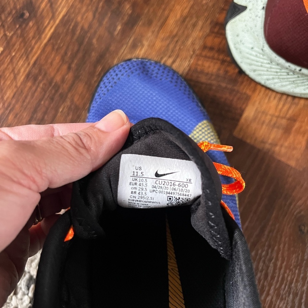 Nike Pegasus Trail 2 Gore-tex size 11.5 men’s mystic dates blue - Picture 8 of 9